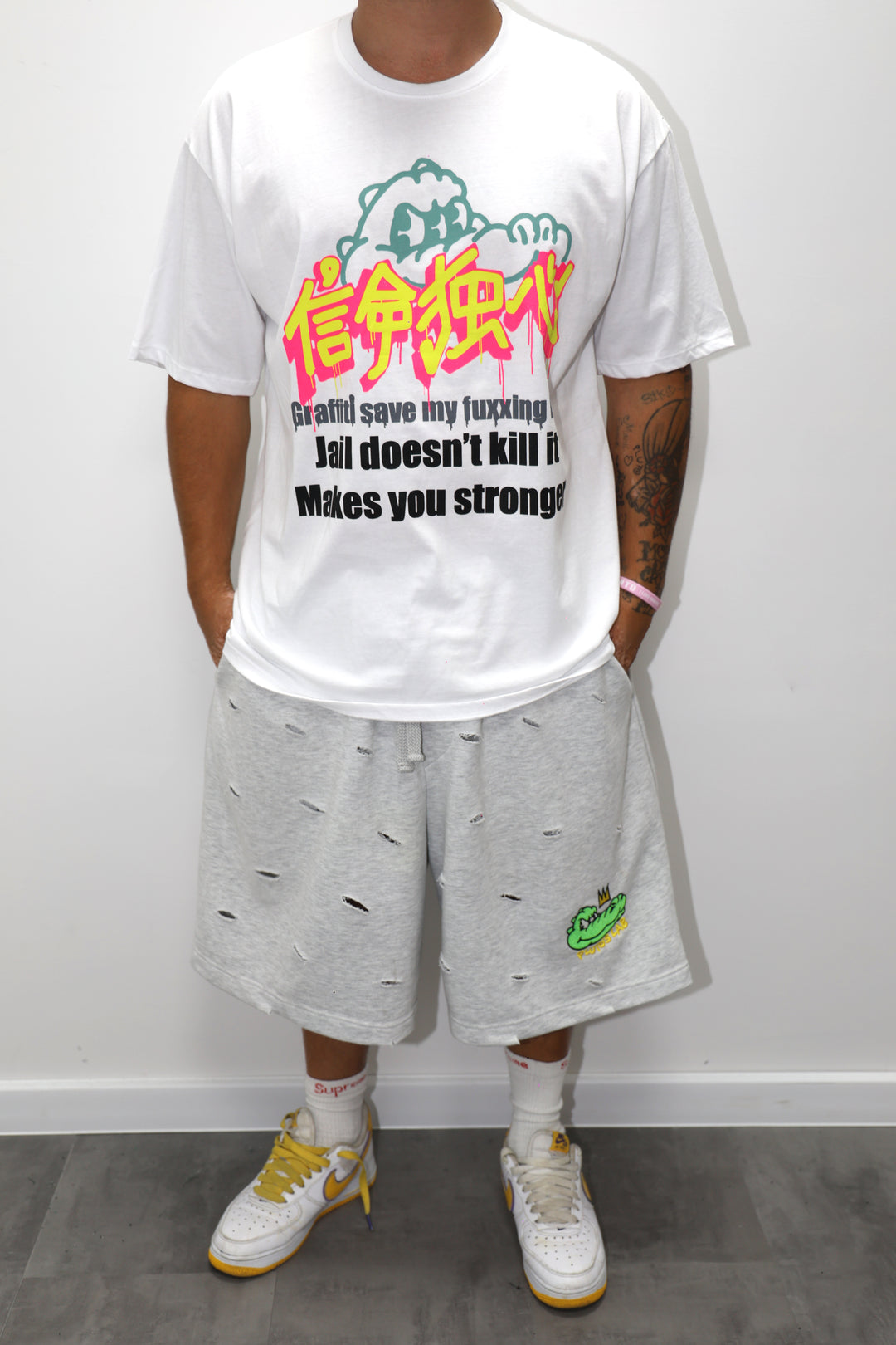 T-SHIRT TAGLIA UNICA OVER