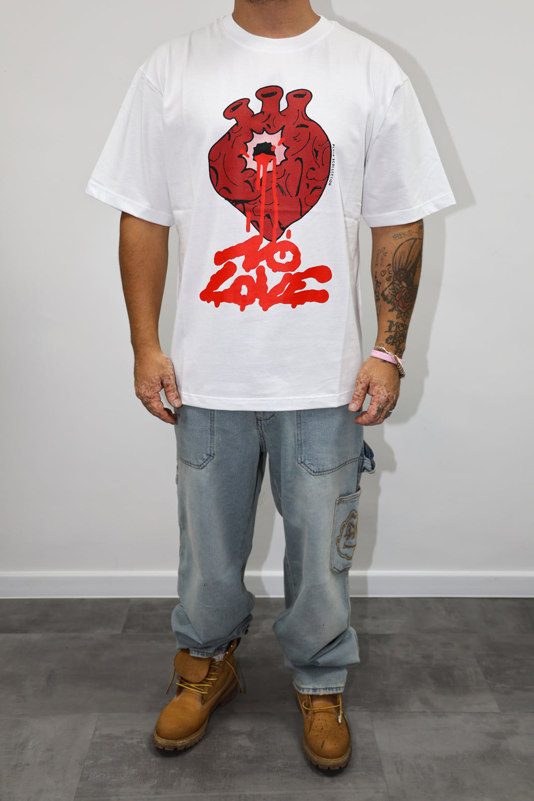 T-Shirt Pluto’s Lab Cuore Rosso