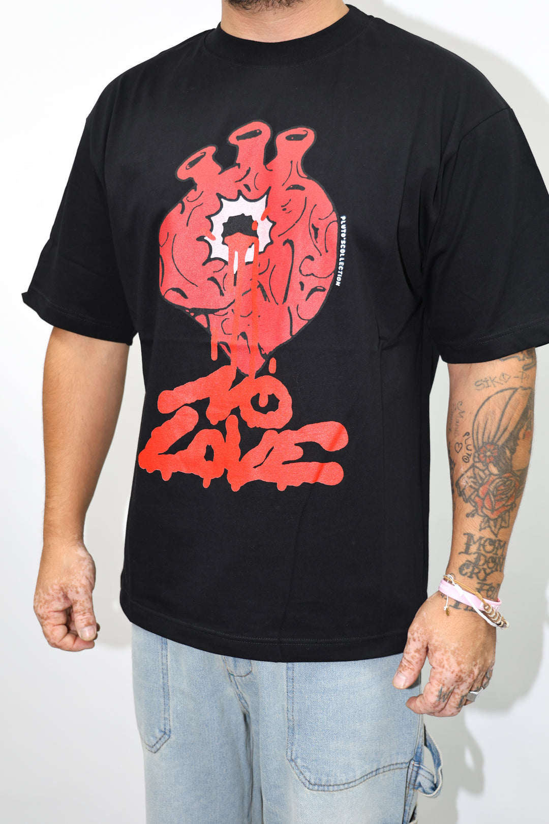 T-Shirt Pluto’s Lab Cuore Rosso