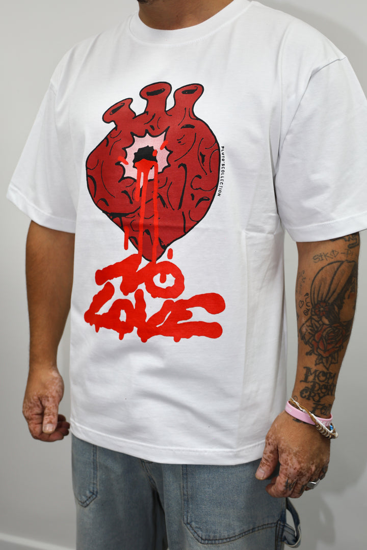 T-Shirt Pluto’s Lab Cuore Rosso