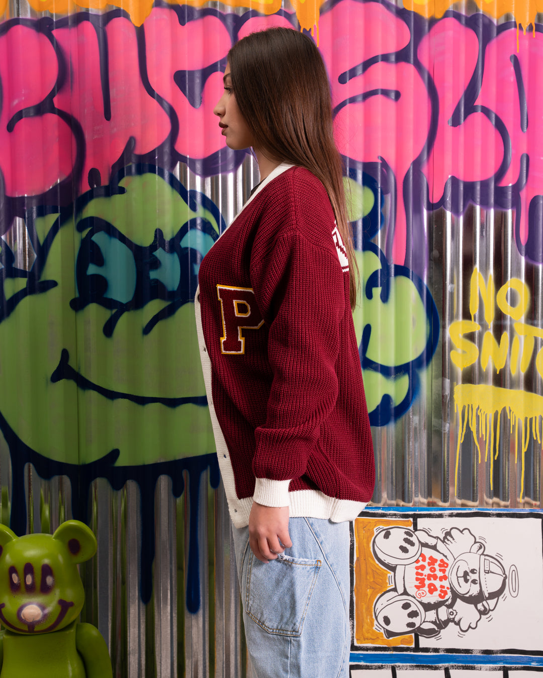 PULLOVER BORDOUX COLLEG