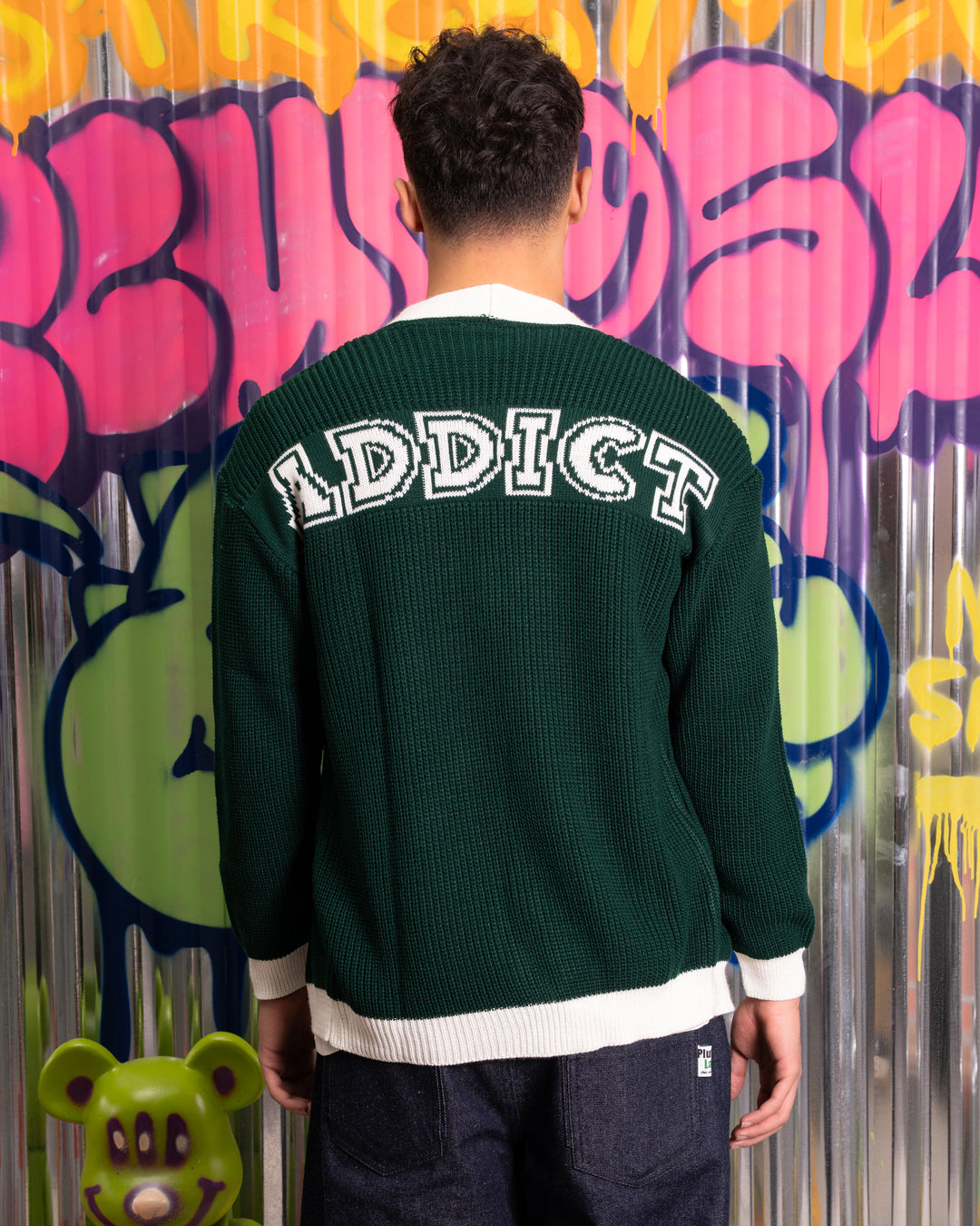 PULLOVER VERDE COLLEGE