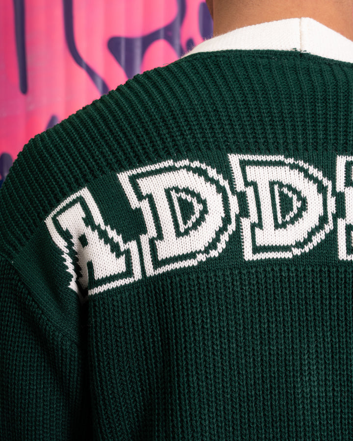 PULLOVER VERDE COLLEGE