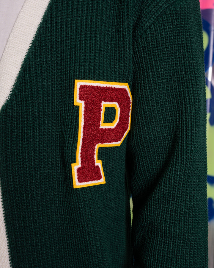 PULLOVER VERDE COLLEGE