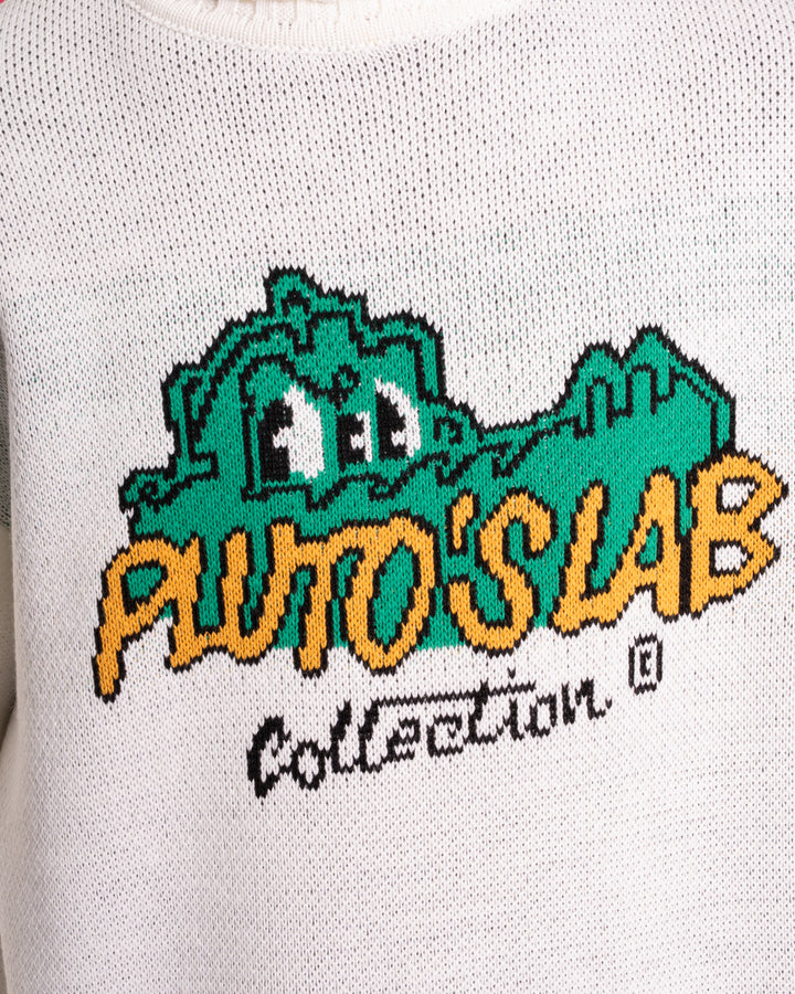 PULLOVER COLLO ALTO PANNA
